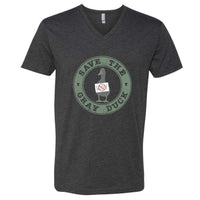 Save the Gray Duck Minnesota V-Neck T-Shirt