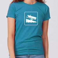 Boat Launch Minnesota Women's Slim Fit T-Shirt