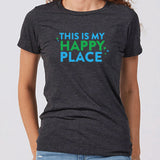 This Is My Happy Place Minnesota Women's Slim Fit T-Shirt
