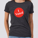 I Voted Minnesota Women's Slim Fit T-Shirt