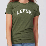 Varsity Lefse Minnesota Women's Slim Fit T-Shirt