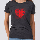 Minnesota Heart Women's Slim Fit T-Shirt