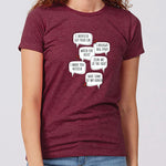 Minnesota Love Language Women's Slim Fit T-Shirt