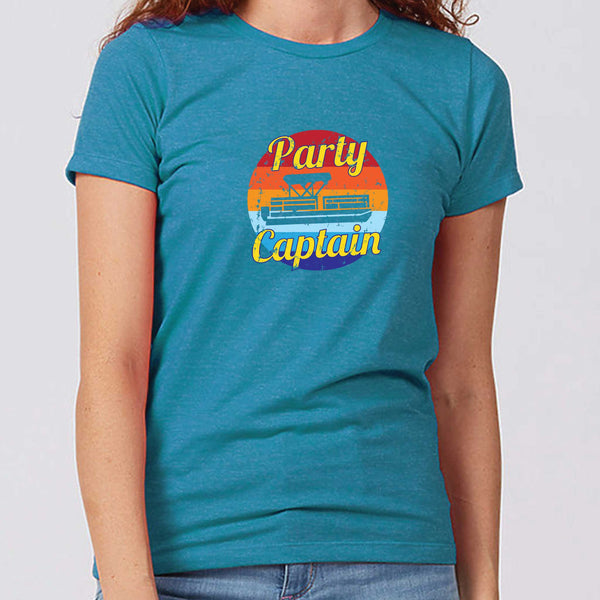 Party Captain Minnesota Women's Slim Fit T-Shirt
