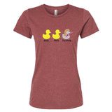 Duck Duck Tay Duck Minnesota Women's Slim Fit T-Shirt