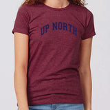 Varsity Up North Minnesota Women's Slim Fit T-Shirt