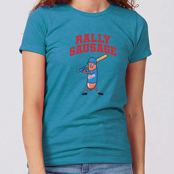 Rally Sausage Minnesota Women's Slim Fit T-Shirt