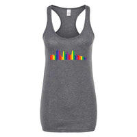 Minneapolis Skyline Minnesota Racerback Tank Top - Pride Collection