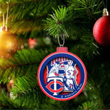 Minnesota Twins 3D Logo Christmas Ornament