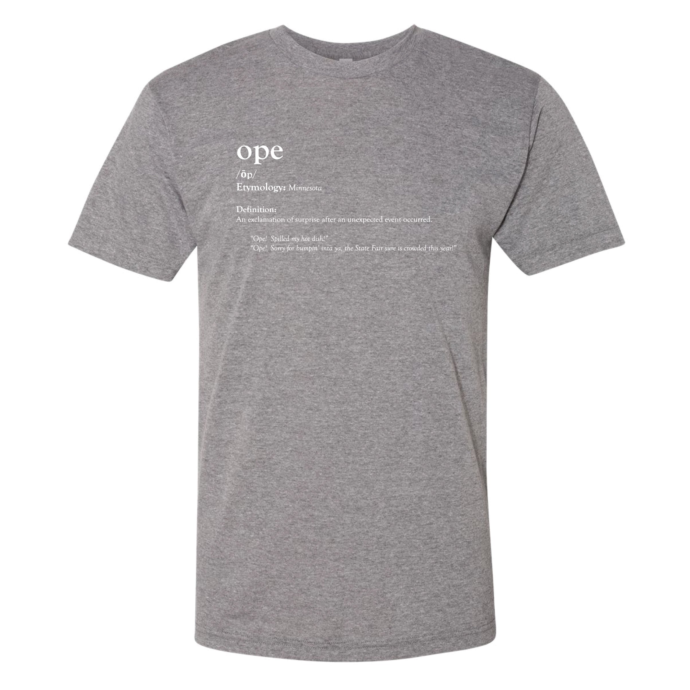 Ope Minnesota T-Shirt – Minnesota Awesome