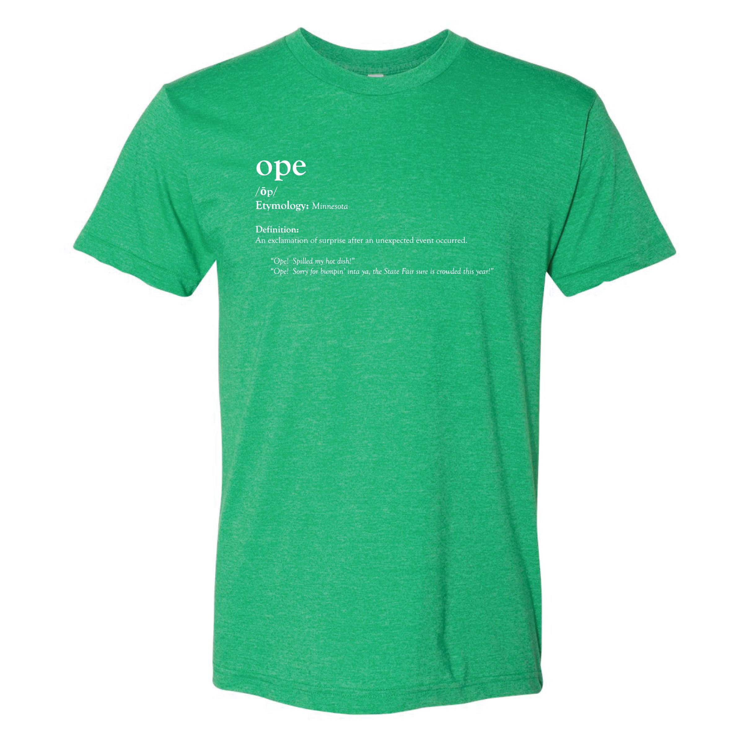 Ope Minnesota T-Shirt – Minnesota Awesome