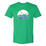 Saint Paul Baseball Skyline Minnesota T-Shirt