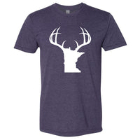 Minnesota White Antlers T-Shirt