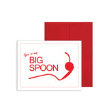 Big Spoon Valentine's Day Card