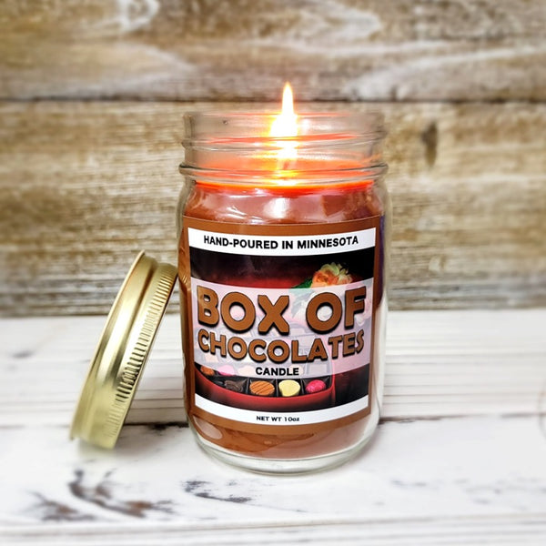 Box of Chocolate Valentine's Day Candle