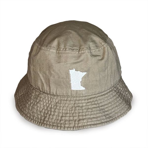 Khaki Minnesota Bucket Hat