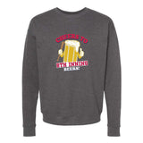 Cheers to 8th Inning Beers Crewneck Sweatshirt