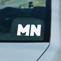 MN Cat Vinyl Sticker