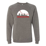 Skyline Minnesota Crewneck Sweatshirt