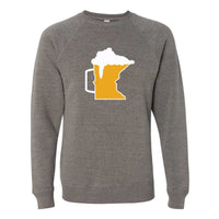 Beer Mug Minnesota Crewneck Sweatshirt