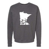Bike Minnesota Crewneck Sweatshirt