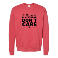 Black Bear Don't Care Minnesota Crewneck Sweatshirt