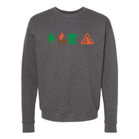 Camping Minnesota Crewneck Sweatshirt