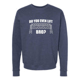 Do You Even Lift Bro? Minnesota Crewneck Sweatshirt