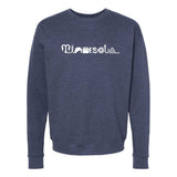 Minnesota Fishing Icons Crewneck Sweatshirt
