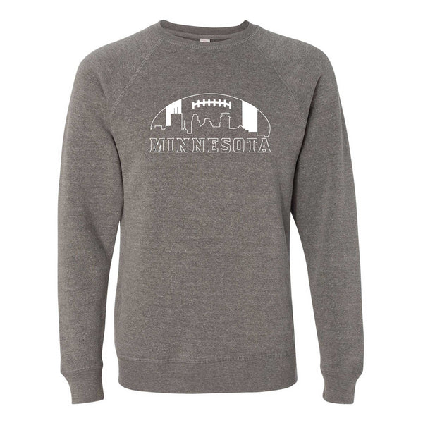 Minnesota Football Skyline Crewneck Sweatshirt
