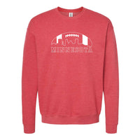 Minnesota Football Skyline Crewneck Sweatshirt