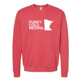 Funky. Cold. Medina. Minnesota Crewneck Sweatshirt