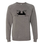 Grumpy Guys Fishing Minnesota Crewneck Sweatshirt