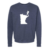 Hiking Minnesota Crewneck Sweatshirt