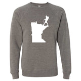 Hiking Minnesota Crewneck Sweatshirt