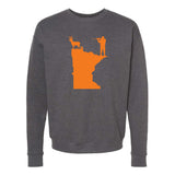 Hunting Minnesota Crewneck Sweatshirt