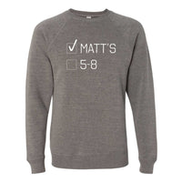 I Vote Matt's Minnesota Crewneck Sweatshirt