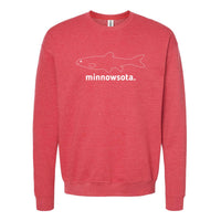 Minnowsota Minnesota Crewneck Sweatshirt