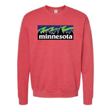 Northern Lights Minnesota Crewneck Sweatshirt