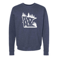 Pond Hockey Minnesota Crewneck Sweatshirt