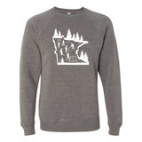 Pond Hockey Minnesota Crewneck Sweatshirt