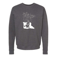 Snowmobile Minnesota Crewneck Sweatshirt