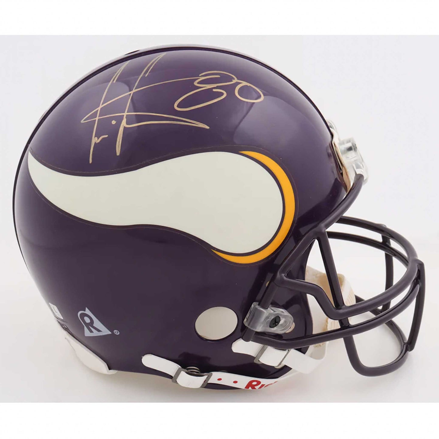 chris football helmet Cris Carter Signed Vikings Full-Size Authentic On-Field Retro Helmet ( – Minnesota Awesome