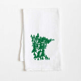 Minnesota Trees Flour Sack Towel