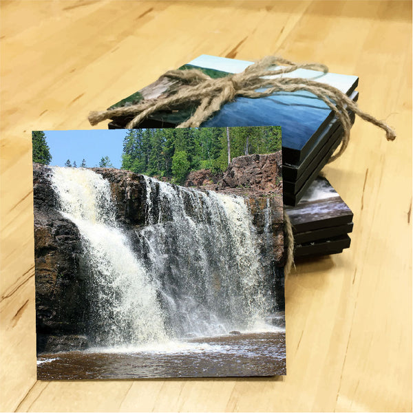 Gooseberry Falls Wooden Coaster