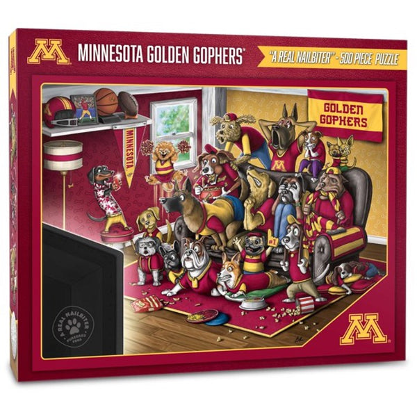 Minnesota Gophers Fan Dogs Puzzle