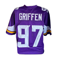 Everson Griffen Autographed Jersey (TSE Halogram)