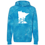 Bike Minnesota Tie-Dye Hoodie