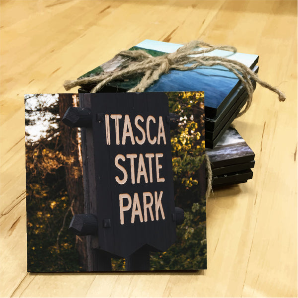 Itasca State Park Wooden Coaster