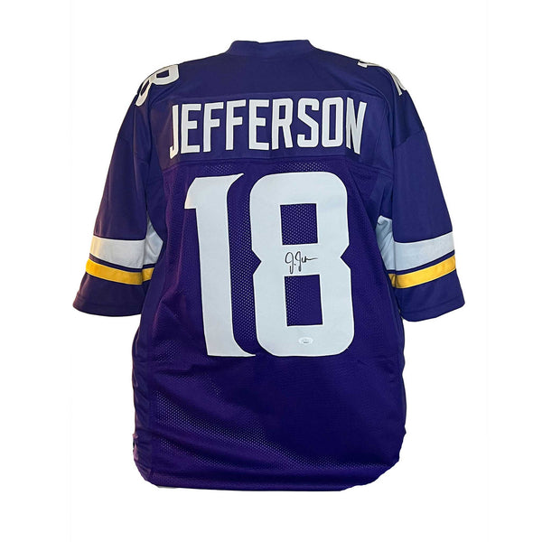 Justin Jefferson Autographed Minnesota Vikings Color Rush Jersey